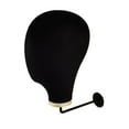 thumbnail image 1 of Rongfmy Mannequin Head Holder Hat Display Cowboy Hat Rack Wall Mounted Black, 1 of 8