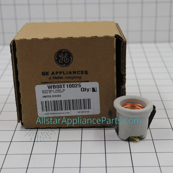 GE Range/Stove/Oven Light Socket WB08T10026