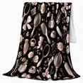 thumbnail image 2 of Vintage Vanity Mirrors and Pink Roses in Elegant Beauty Pattern Style for Beauty Lovers, Vanity Salon Scene, Cozy Flannel Blanket for Bedroom and Dressing Room, Birthday Gift, Romantic Home Decor, 2 of 9