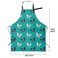 thumbnail image 5 of Picia Funny Chicken Waterproof Apron for Unisex Adult - Adjustable Bib Apron with Pockets, Ideal for Cooking, Gardening, Painting, and Household Chores, 5 of 9