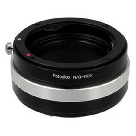 UPC: 0812759017792 | Fotodiox NikG-SnyE Lens Mount Adapter – Nikon Nikkor F Mount G-Type D-SLR Lens To Sony Alpha E-Mount Mirrorless Camera Body