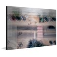 thumbnail image 3 of "Above the Walls" Painting Print on Brushed Aluminum, 3 of 5
