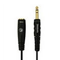 thumbnail image 2 of D'addario Planet Waves Headphone Extension Cable, 1/4 Inch Female to 1/4 Inch MALE, 10 Feet, 2 of 2