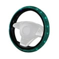 thumbnail image 1 of Bling Car Emerald Steering Wheel Cover Handbrake Shoulder Cover, 1 of 7
