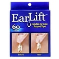 thumbnail image 2 of Earlift Invisible Earring Support Patches – 60 Count, Unisex Adult, As Seen on TV, 2 of 3