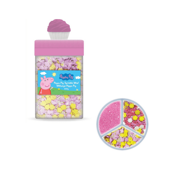 Peppa Pig Triplet Sprinkles, Peppa Pig Triplet Sprinkles