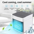 thumbnail image 2 of Mini Aire Acondicionado Portátil Tamytoys ULTRA7LED Ventilador Aire Frio con agua 3 velocidades 7 luz led, 2 of 6
