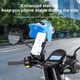 thumbnail image 2 of Soporte para teléfono de bicicleta, espejo para motocicleta, soporte para teléfono, abrazadera para teléfono con espejo trasero con escudo, 2 of 7