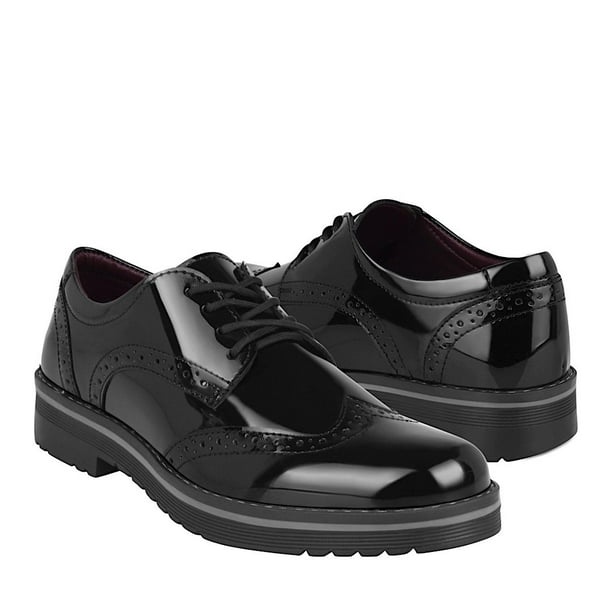 MOCASINES DAMA GREEN LOVE 93123 CHAROL NEGRO GREEN LOVE 93123