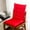 Red, variant on Soft and Breathable Floor Cushions Lightweight Multifunction, Portable Floor Pillow Suitable for Living Room or Bedroom, Rocking Chair Cushion Kitchen Chair Cushions with Seat Back Cushion