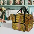 thumbnail image 2 of ZIATUBLE Sunflower Portable Cover Tote Bag Wood Stripes Sewing Machine Cases and Totes Reusable Storage Bag for Handheld Sewing Machine Compatible with Most Standard Sewing Machines, 2 of 7