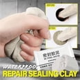 thumbnail image 4 of 1/3/5 Pack Waterproof Repair Sealing Clay, White Malleable Wall Hole Filler, Mouse-Proof Pest Control Sealant Mud for Air Conditioner Holes, Ducts & Home Repair, Easy to Shape & Quick Drying, 4 of 4