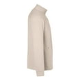 thumbnail image 6 of North End NE200 Men's Rhythm Waffle Quarter-Zip Pullover-OATMEAL-3XL, 6 of 6