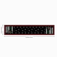thumbnail image 2 of TIELUTT Funny Holiday Runner Xmas Home Kitchen Party Winter Table Rectangle 60 X 120 Disposable Holiday Tablecloth Stretchy Table Cloths 8ft 5 Ft round Table Cloth Color in Tablecloth Christmas, 2 of 2