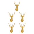thumbnail image 3 of kurtrusly Personalized Home Style With 3D Mirror Wall Stickers Multifunctional Decorative gold XXL 5Set, 3 of 6