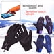 thumbnail image 2 of Guantes de pantalla táctil para mujer, para exteriores, invierno, cálidos, forro polar, esquí, PU, cremallera, impermeables, para hombre, guantes deportivos para montar en motocicleta, 2 of 5