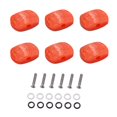 thumbnail image 4 of maskred 1/2/3/5 6 Acrylique Guitare Tuning Chevilles Tuners Têtes Jade Rouge Boutons Machine Style A 1 Pc, 4 of 6
