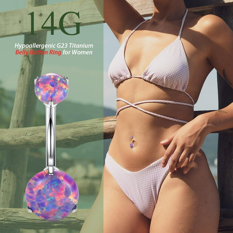 Belly Button Ring Gold Belly Ring Titanium Belly Button Piercing