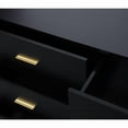 thumbnail image 5 of CQSXDA Modern 6-Drawer Dresser for Bedroom, Ample Storage Wide Chest of Drawers, Black, 5 of 6