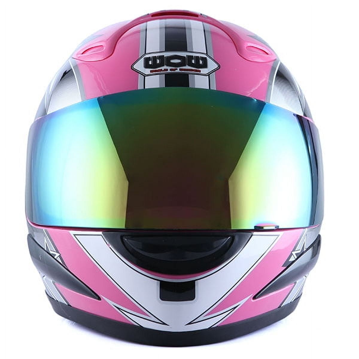 baby blue motorcycle helmet white flowers Torc Helmets Newport Robin Egg - Retro Full Face ECE certified for safety Motorcycle Black Girl: Over 1,638