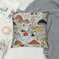 thumbnail image 2 of Nawypu Pack of  Mushroom Pillow Cover, Soft Solid Decorative Square Throw Pillow Covers Set with Zipper, Mushroom Decor for Couch Sofa Living Room Bedroom, 2 of 5