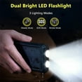 thumbnail image 2 of 20000mAh Solar Charger for Cell Phone iphone,DFITO Portable Solar Power Bank with Dual 5V USB Ports, 2 Led Light Flashlight, Compass Battery Pack for Outdoor Camping Hiking, 2 of 9