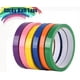 thumbnail image 2 of Cinta adhesiva de bola para aliviar el estrés, paquete de juguetes antiestrés, cintas adhesivas de colores de descompresión, 12mm x 20m, 6 rollos, juguete para regalo sensorial de arcoíris DIY ER, 2 of 5