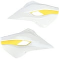 thumbnail image 1 of Acerbis Radiator Shrouds Husky White/Yellow   2393411070, 1 of 1