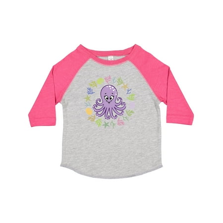 

Inktastic Octopus Cute Girls Outfit Gift Toddler Toddler Girl T-Shirt