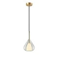 thumbnail image 2 of Raindrop Creative Double Layers Glass Nordic Pendant Lights Small Chandelier, 2 of 8