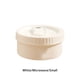 thumbnail image 4 of Inteprter Fiambrera con aislamiento térmico para horno microondas portátil de oficina, caja de almacenamiento de alimentos desmontable para viajes, Cocina y Comedor Blanco Pequeño Inteprter HA083550-01, 4 of 6