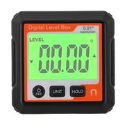 Digital Level Angle Gauge 360° Lcd Electronic Protractor Mini Inclinometer Magnetic Base Bevel Protractor Tilt Measuring Tool C Smile Home