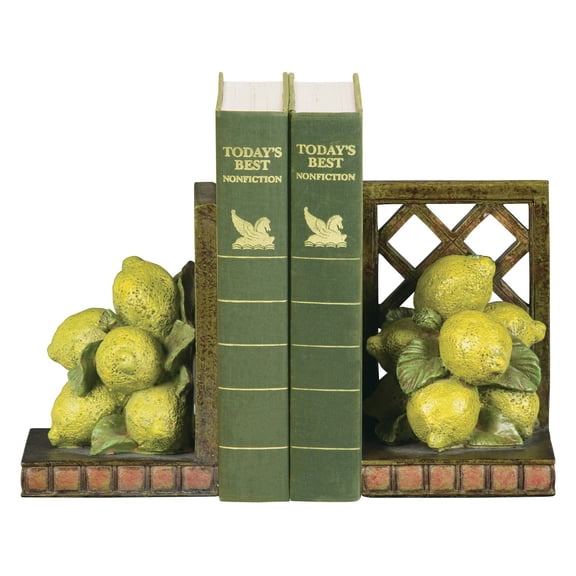 Sterling Lemon Orchard Bookends