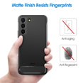 thumbnail image 5 of JETech Slim Fit Case for Samsung Galaxy S22 5G 6.1-Inch, Thin Phone Cover with Shock-Absorption and Carbon Fiber Design (Black), 5 of 7