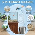 thumbnail image 6 of Alylo Manual Siphon Aquarium Gravel Cleaner, 4-in-1 Fish Tank Water Changer Kit with Built-in Pump, 6 of 7