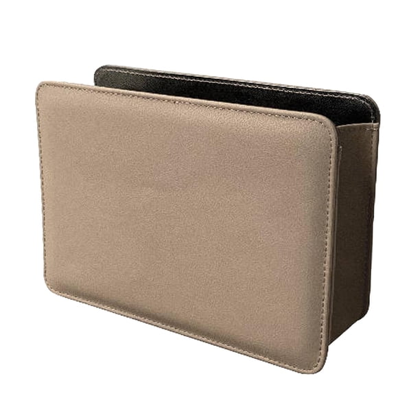 Bote de Basura para Automóvil shamjiam Organizador Multiusos Plegable Beige