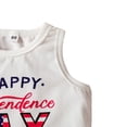 thumbnail image 5 of Bullpiano Baby Girl Clothes Toddler Girl Outfits Vest Top+ Star Print Shorts Summer Little Baby Clothes, 5 of 8