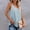 Blue, variant on Spaghetti Straps Sleeveless Tank lightweight tank top Stretch Vest Cami Top Summer Workout Tops Strap Basic Tops Crop Tank Top Stretch Camisole Thin Strap Tank Tops Green M