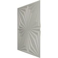 thumbnail image 4 of Ekena Millwork 19 5/8"W x 19 5/8"H Asher EnduraWall Decorative 3D Wall Panel, UltraCover Satin Smokey Beige (12-Pack for 32.04 Sq. Ft.), 4 of 6