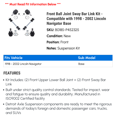 thumbnail image 2 of Front Ball Joint Sway Bar Link Kit - Compatible with 1998 - 2002 Lincoln Navigator Base 1999 2000 2001, 2 of 2