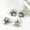 Antique Silver, variant on Bedazzlinbeads 20 Antique 5/8 inch (17mm) Spider Bug Charm Pendants Plated Over Pewter Base Metal (Antique Silver Plated)