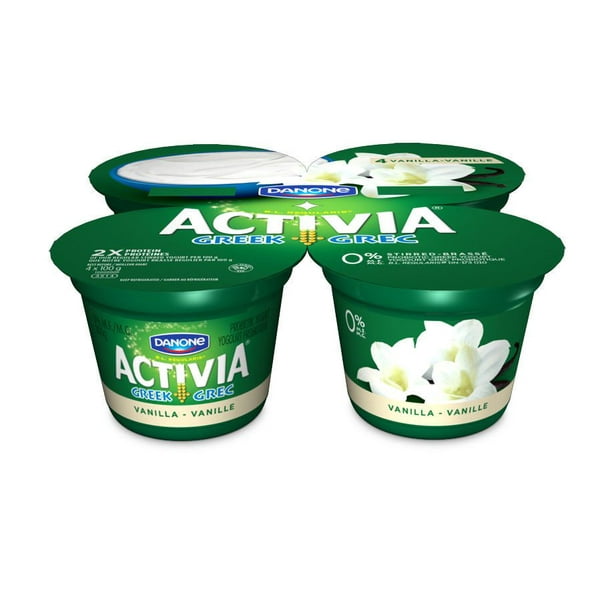 Yogourt probiotique grec à vanille d'Activia