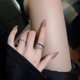 thumbnail image 4 of Anillo Abierto de Plata Multicapa para Mujer, 4 of 5