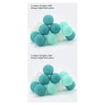 thumbnail image 3 of Injueey 20 LED Bola de algodón Decoración de vacaciones para el hogar Lámpara de cadena colgante para fiesta Boda Luz ambiental Verde fresco USB 2Conjunto, 3 of 6