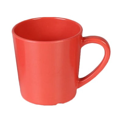 

Thunder Group CR9018RD Orange Melamine Mug / Cup 7 oz. - 1 doz