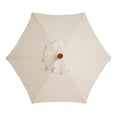 thumbnail image 2 of Parasol de Jardin Parasol d'Étal Extérieur Parasol de Plage Parasol de Soleil Toile de Remplacement, 2 of 8