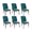 Green, variant on AFO Upholstered Dining Chairs Set of 2, Modern Fabric Kitchen Side Chairs with Solid Wood Legs,for Home, Restaurant or Cafe, Beige