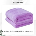 thumbnail image 2 of 27.55x39.37in Solid Color Double Velvet Bed Blanket, 2 of 4