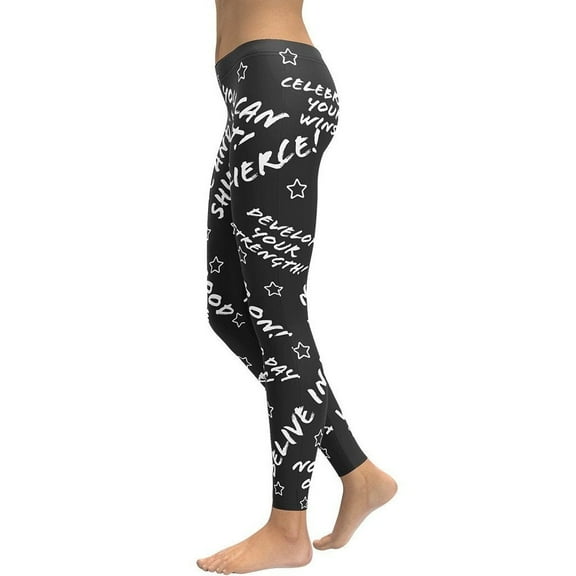Motivational Leggings Size: XS for Women | FIERCEPULSE