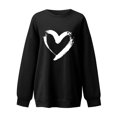 thumbnail image 5 of Estink Hauts pour Femmes en Liquidation, Mode pour Femmes Manches Longues Col Rond Imprimé de Noël Hauts Amples, Blouses Chandails, 5 of 5